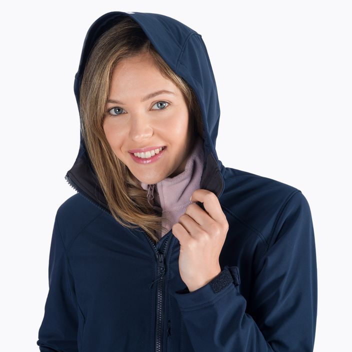 Helly Hansen jachetă softshell pentru femei Paramount Hood albastru marin 62988_597 5