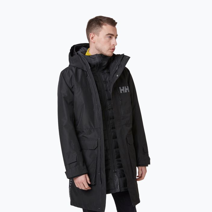 Helly Hansen bărbați Rigging Coat jachetă de ploaie negru 53508_990-S 3