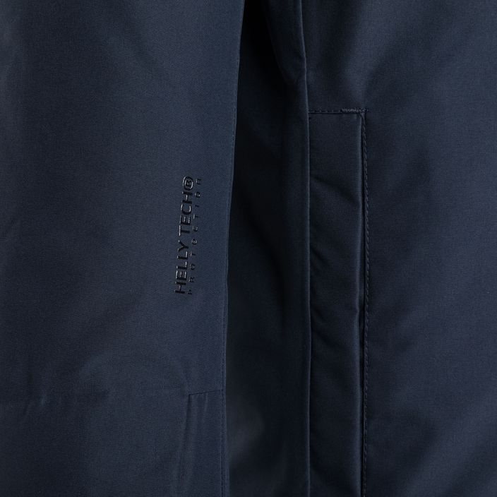 Jacheta de ploaie Helly Hansen Dubliner Insulated Long pentru bărbați Helly Hansen Dubliner Insulated Long rain jacket navy 3