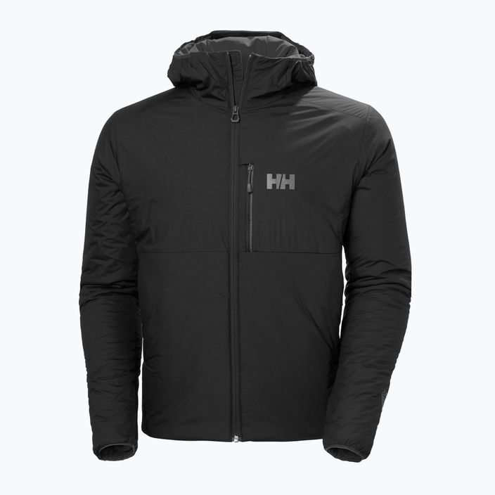 Helly Hansen bărbați Odin Stretch Hooded Insulator jachetă cu glugă în jos 991 negru 62833