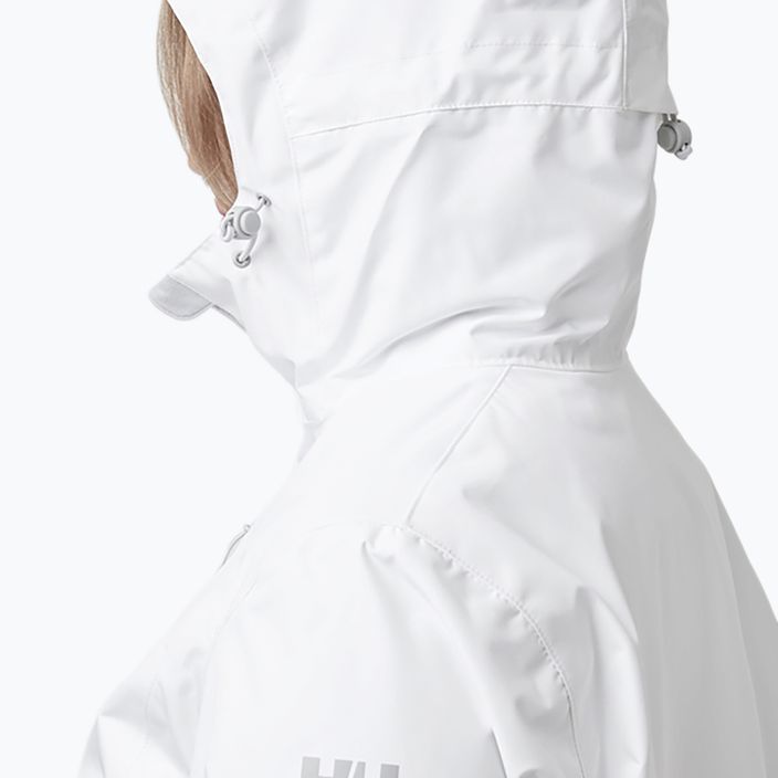Palton de ploaie pentru femei Helly Hansen Lisburn Raincoat alb 53097_001 4