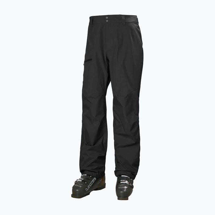 Pantaloni cu membrană pentru bărbați Helly Hansen Verglas 3L Shell 990 negru 62999 6