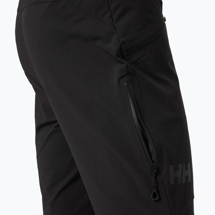 Pantaloni Helly Hansen Rask Light Softshell pentru bărbați negru 63048_990 5