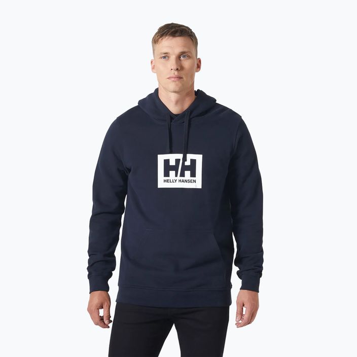 Tricou Helly Hansen Hh Box pentru bărbați Helly Hansen Hh Box navy