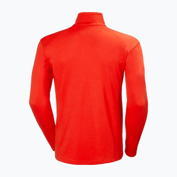 Helly Hansen Hp 1/2 Zip pulover pentru bărbați roșu alert 6