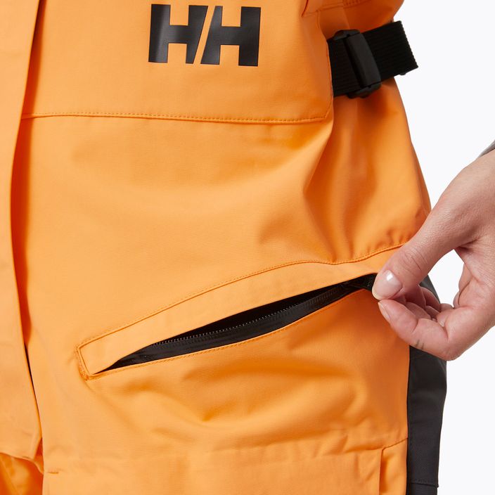 Pantaloni de navigație pentru femei Helly Hansen Skagen Offshore Bib 320 portocalii 34256_320-XL 4