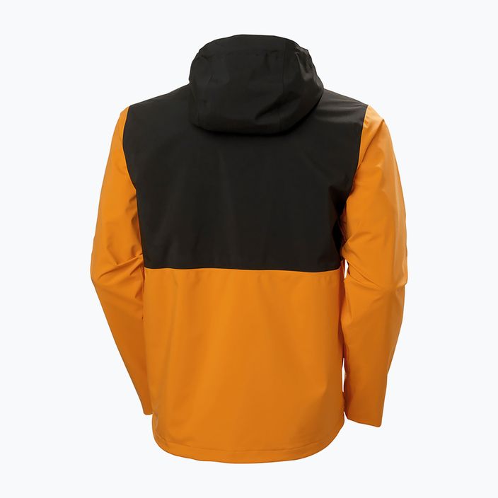 Jacheta de ploaie pentru bărbați Helly Hansen Juell Storm portocaliu 53883_325 5