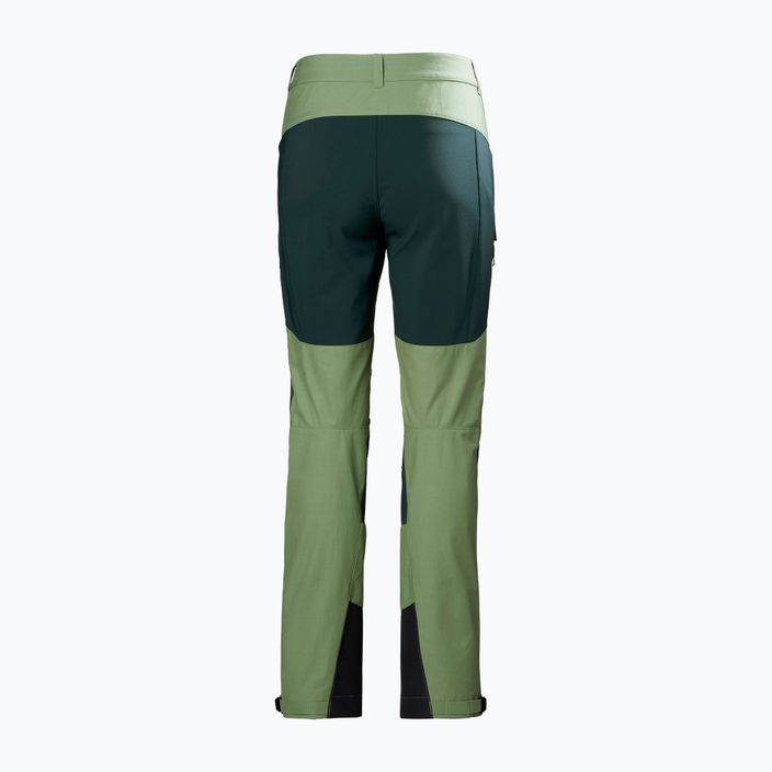 Pantaloni de trekking pentru femei Helly Hansen Veir Tur 406 verde 63023 8