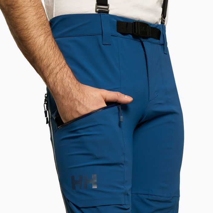 Pantaloni de schi pentru bărbați Helly Hansen Verglas BC 606 albaștri 63113 4