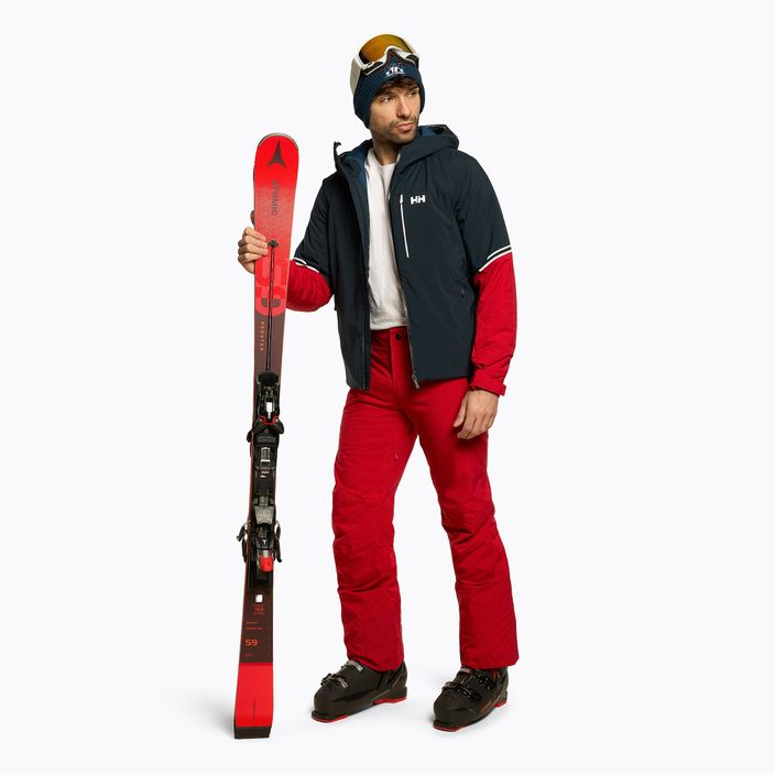 Helly Hansen bărbați Carv Lifaloft jachetă de schi Carv Lifaloft albastru marin și roșu 65777_597 2