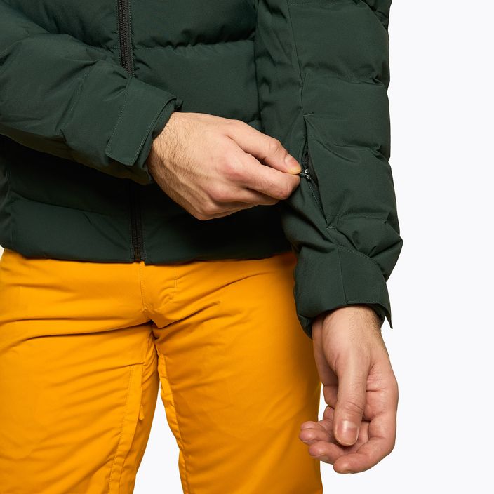 Jacheta de schi pentru bărbați Helly Hansen Bossanova Puffy verde-galben 65781_495 6