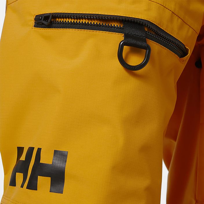 Pantaloni de schi pentru bărbați Helly Hansen Sogn Cargo galbeni 65673_328 3