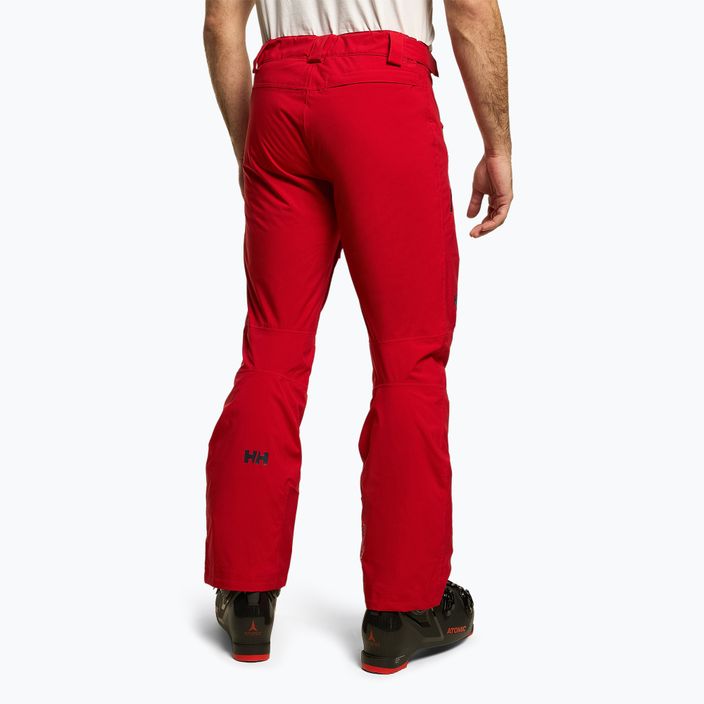 Pantaloni de schi pentru bărbați Helly Hansen Legendary Insulated roșu 65704_162 3