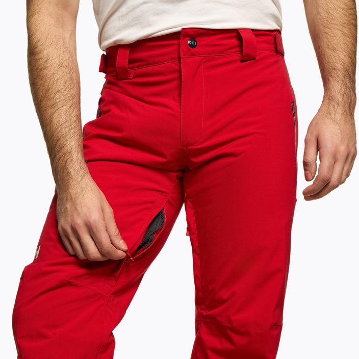 Pantaloni de schi pentru bărbați Helly Hansen Legendary Insulated roșu 65704_162 4