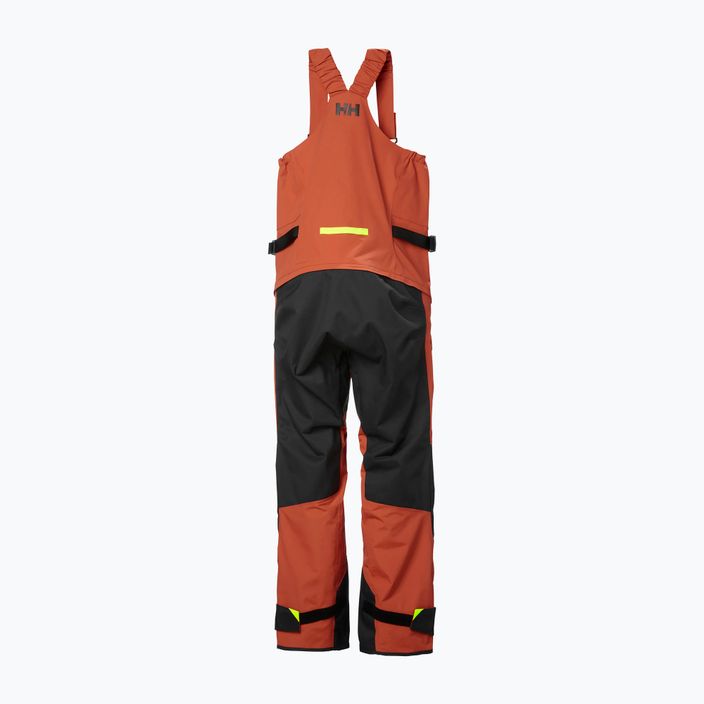 Pantaloni de navigație pentru femei Helly Hansen Skagen Offshore Bib terracotta 7