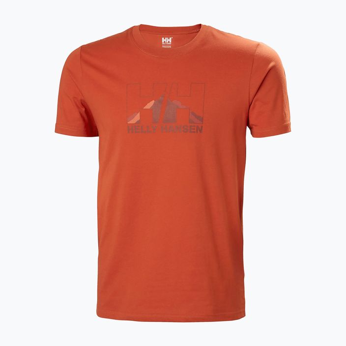 Helly Hansen Nord Graphic tricou de trekking pentru bărbați portocaliu 62978_308 5
