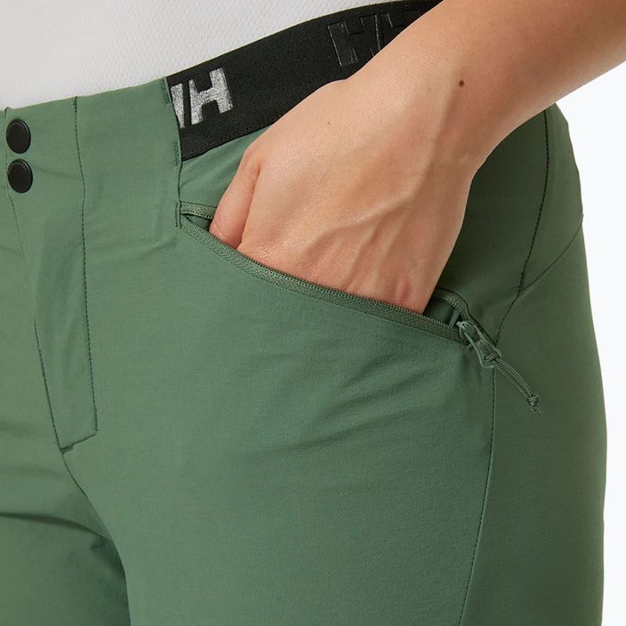 Pantaloni Helly Hansen pentru femei Rask Light Softshell verde 63049_476 3
