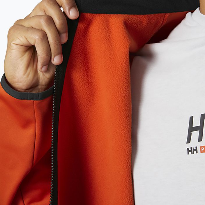 Helly Hansen bărbați HP Windproof Fleece Fleece navigatie pulover portocaliu 34288_300 6