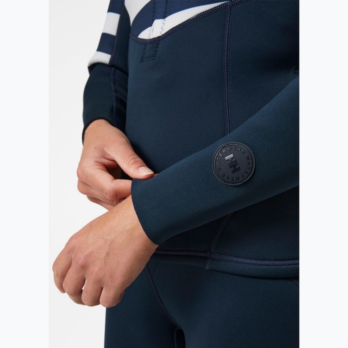 Jachetă de neopren pentru femei Helly Hansen Waterwear 2.0 2.0 2 mm cu dungi marine 3