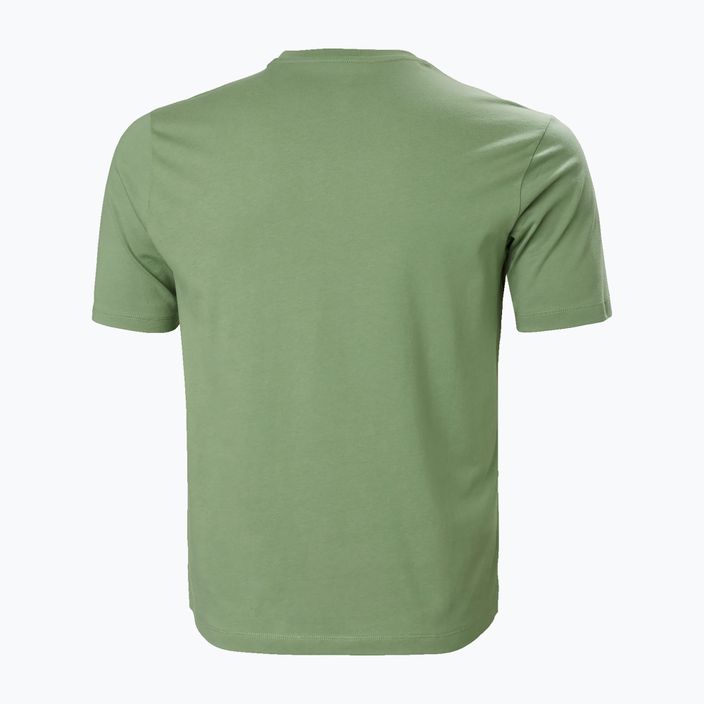 Helly Hansen cămașă de trekking pentru bărbați F2F Organic Cotton 2.0 verde 63340_406 2