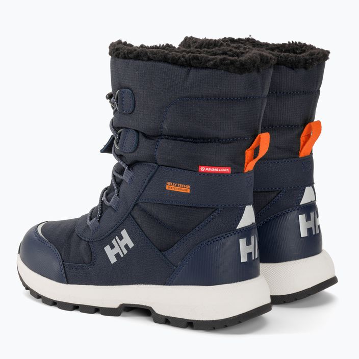 Helly Hansen JK Silverton Boot HT navy/off white cizme de zăpadă pentru copii 3