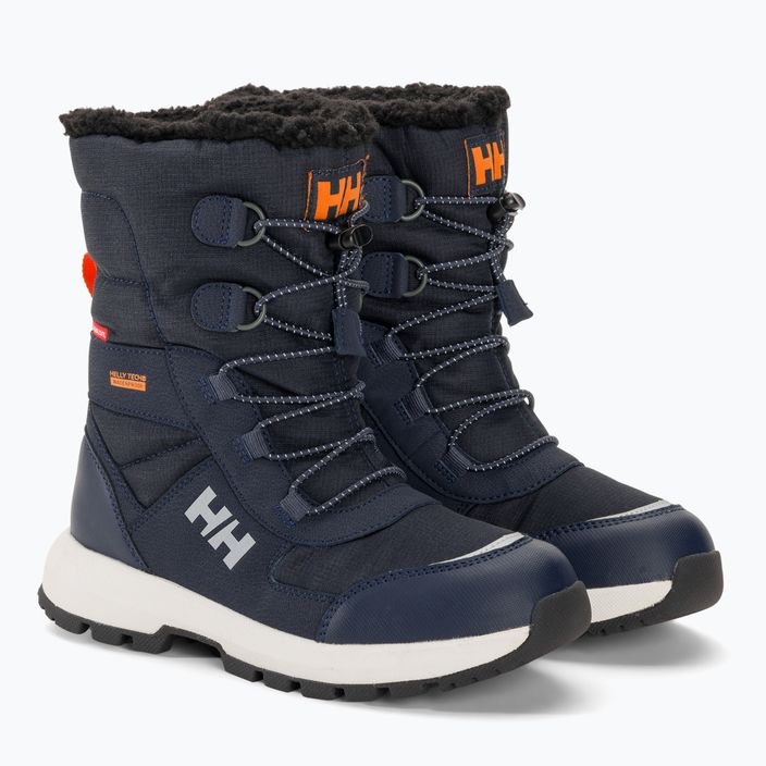 Helly Hansen JK Silverton Boot HT navy/off white cizme de zăpadă pentru copii 4