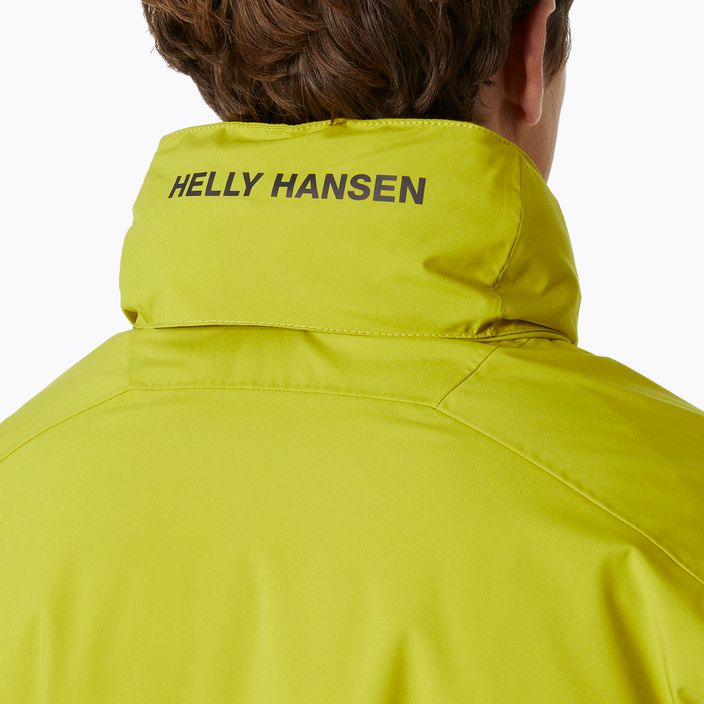 Jacheta de navigatie pentru bărbați Helly Hansen Hp Racing Lifaloft cu glugă Helly Hansen Hp cu glugă luminos moss 4