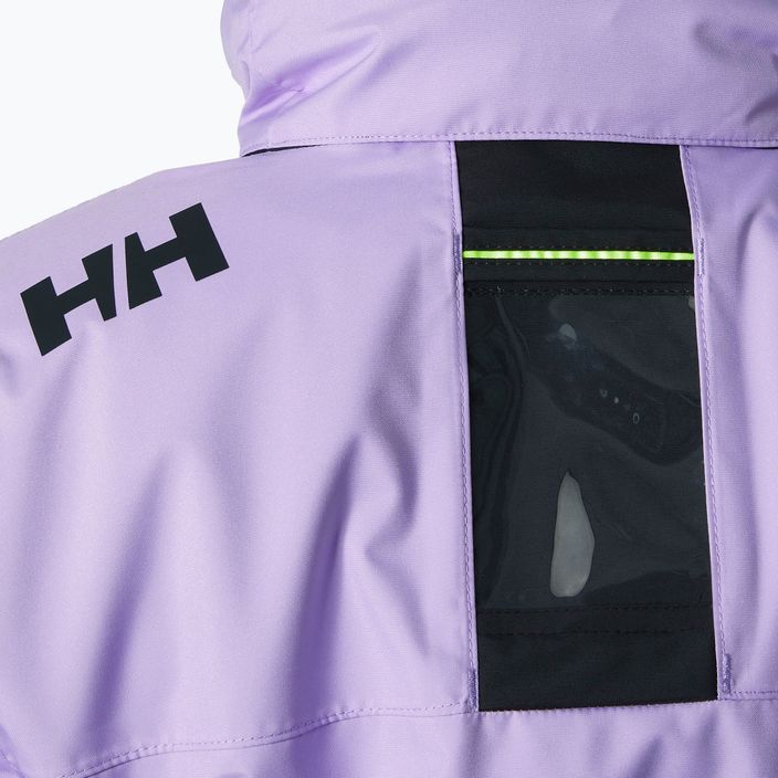 Jacheta de navigatie pentru femei Helly Hansen Crew Hooded Midlayer heather 5