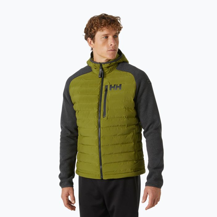 Jachetă de navigație pentru bărbați Helly Hansen Arctic Ocean Hybrid Insulator verde oliv