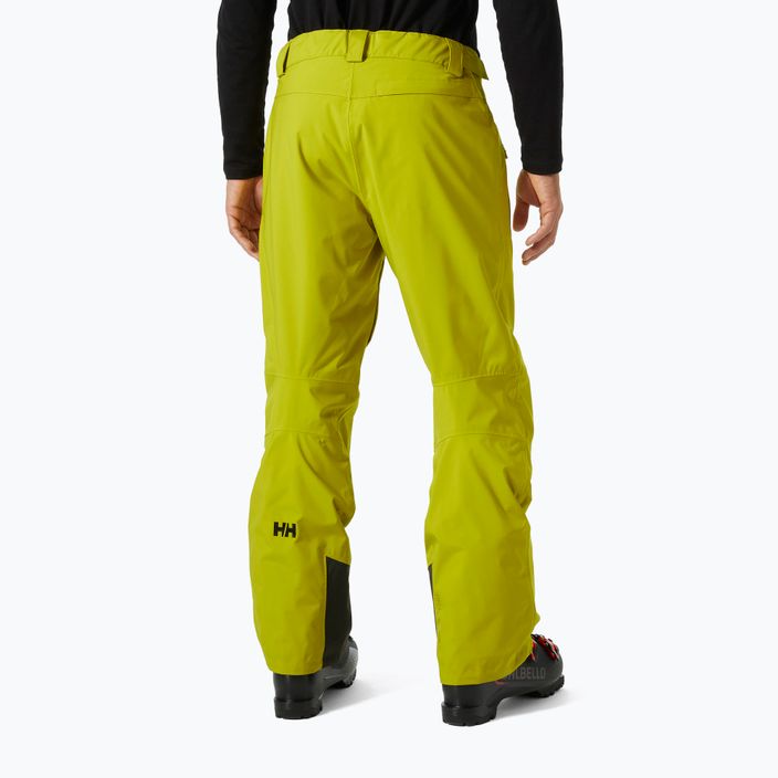 Pantaloni de schi pentru bărbați Helly Hansen Legendary Insulated bright moss pentru bărbați 2