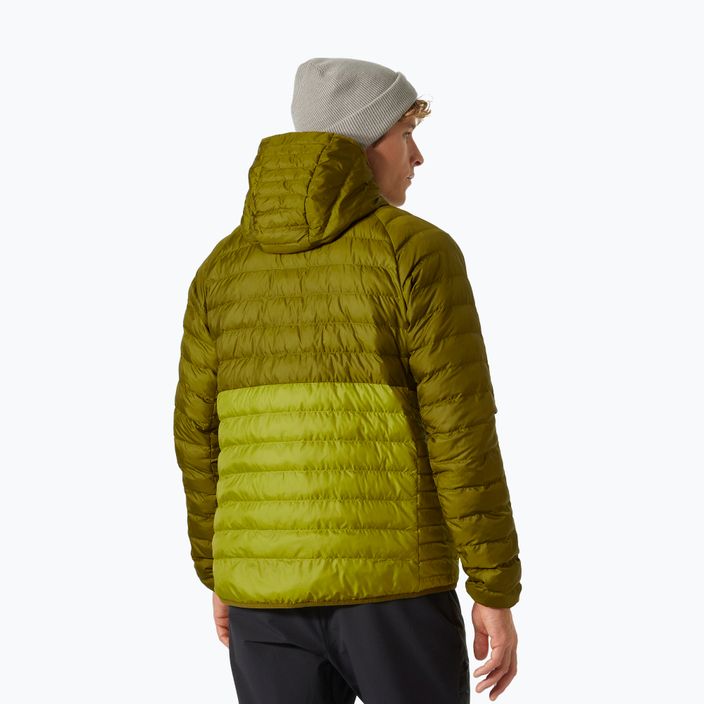 Helly Hansen Banff Banff Hooded Insulator jachetă cu glugă pentru bărbați în jos luminos moss 2