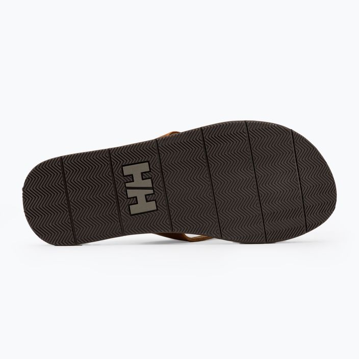 Papuci pentru bărbați Helly Hansen Seasand 2 Leather Sandals honey wheat 4
