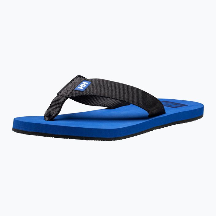 Papuci pentru bărbați Helly Hansen Logo Sandals 2 ebony/cobalt 8