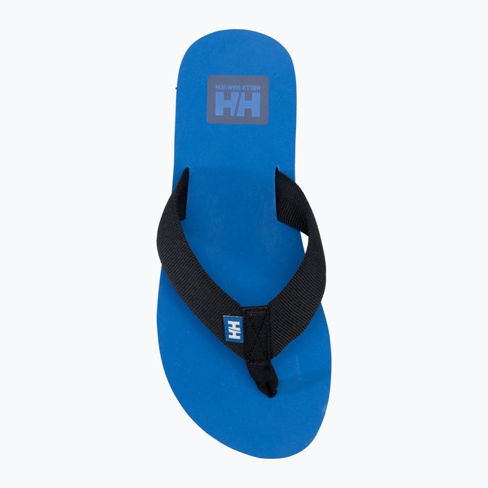 Papuci pentru bărbați Helly Hansen Logo Sandals 2 ebony/cobalt 5