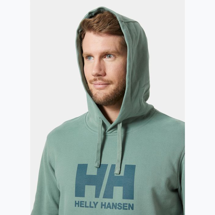 Bluză pentru bărbați Helly Hansen HH Logo Hoodie cactus 3