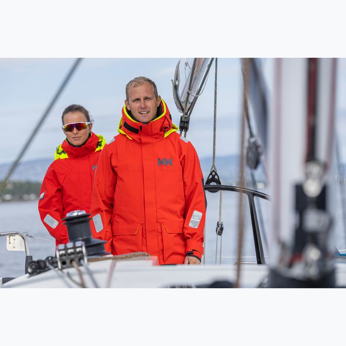 Jacheta de navigatie pentru bărbați Helly Hansen Skagen Pro alert roșu 12