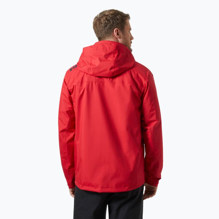 Jachetă de navigație pentru bărbați Helly Hansen Crew Hooded Midlayer 2 red 2