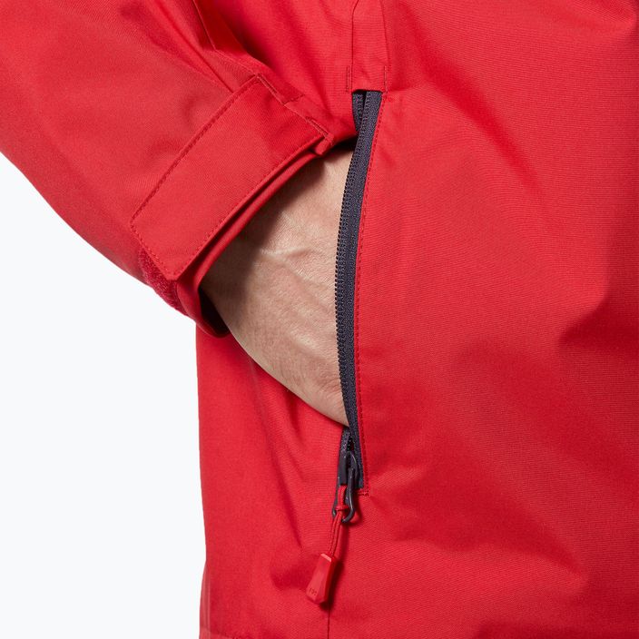 Jachetă de navigație pentru bărbați Helly Hansen Crew Hooded Midlayer 2 red 4