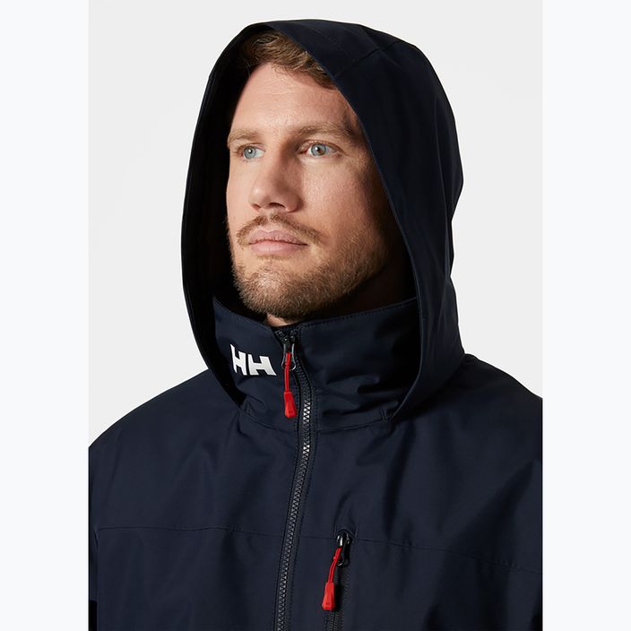 Jachetă de navigație pentru bărbați Helly Hansen Crew Hooded Midlayer 2 navy 3