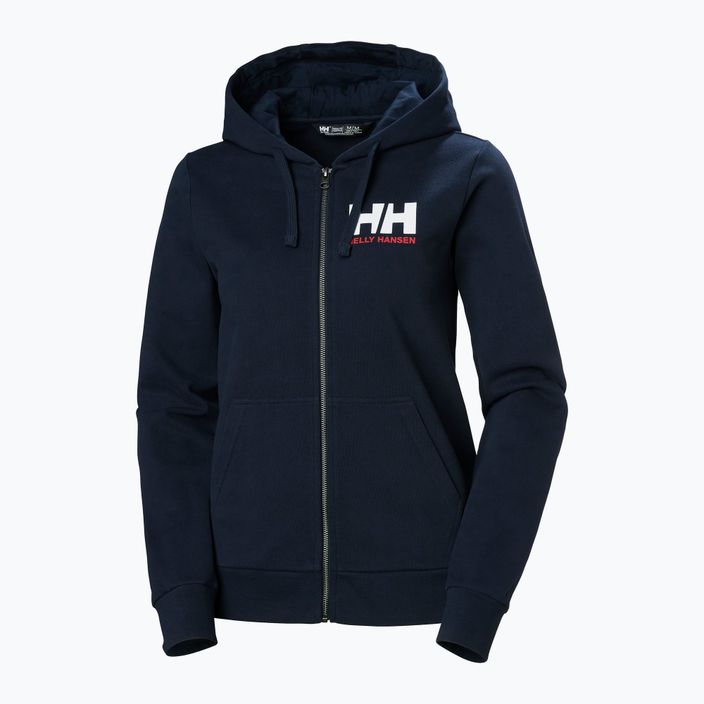 Bluză pentru femei  Helly Hansen HH Logo Full Zip Hoodie 2.0 navy 5