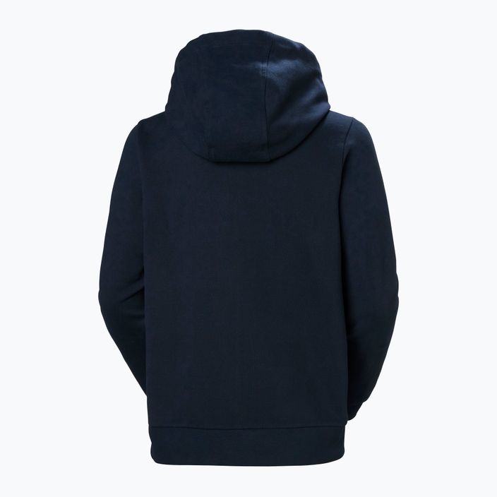 Bluză pentru femei  Helly Hansen HH Logo Full Zip Hoodie 2.0 navy 6