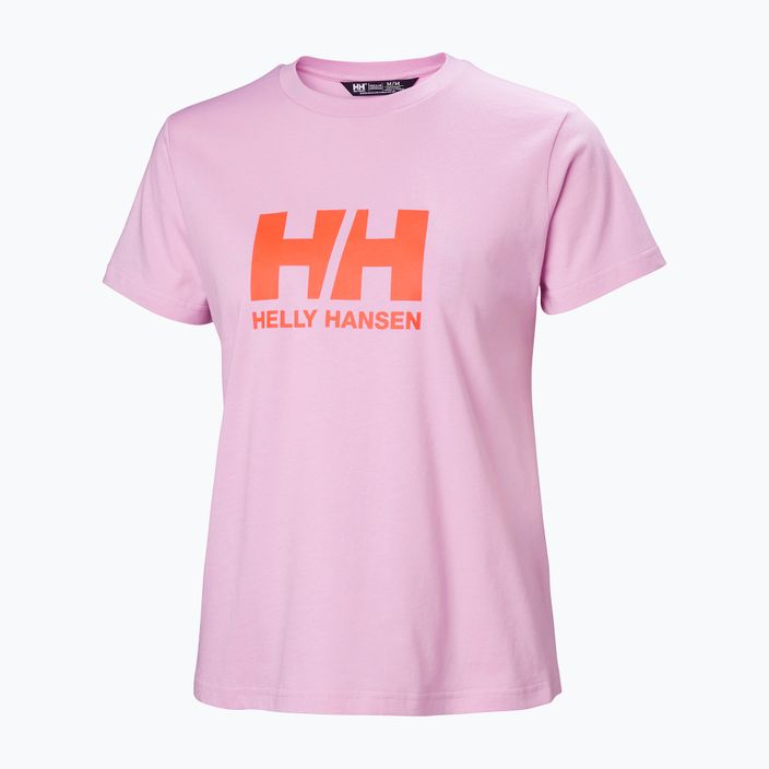 Tricou pentru femei Helly Hansen Logo 2.0 cherry blossom 4