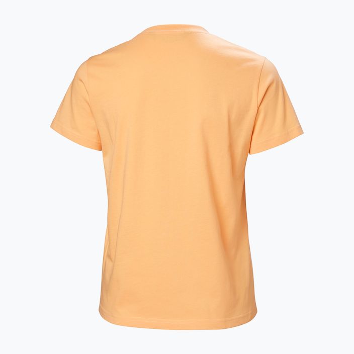 Tricou pentru femei Helly Hansen Logo 2.0 miami peach 5