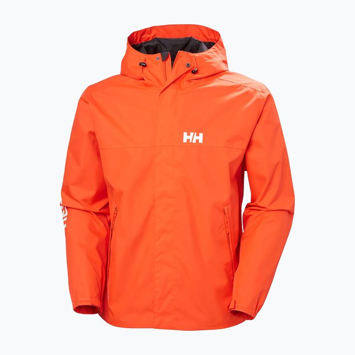 Geacă de ploaie pentru bărbați Helly Hansen Ervik flame 6