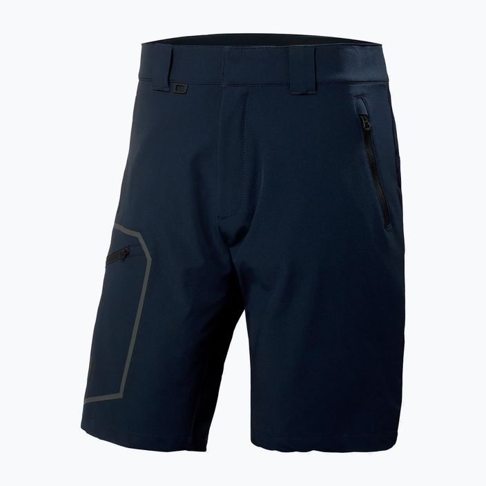 Pantaloni scurți de navigație pentru bărbați Helly Hansen HP Racing Softshell navy 5