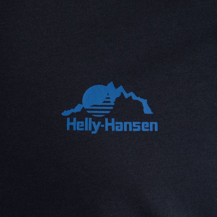 Longsleeve de trekking pentru bărbați Helly Hansen Nord Graphic navy 3