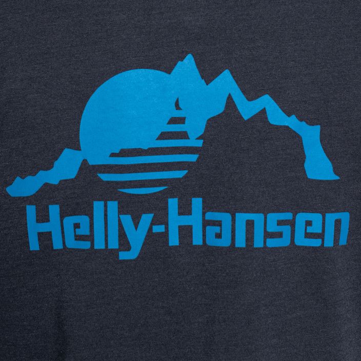 Tricou pentru femei Helly Hansen Nord Graphic Drop navy 4