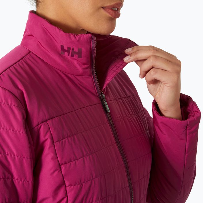 Jacheta de navigatie pentru femei Helly Hansen Crew Insulator 2.0 magenta 2.0 3