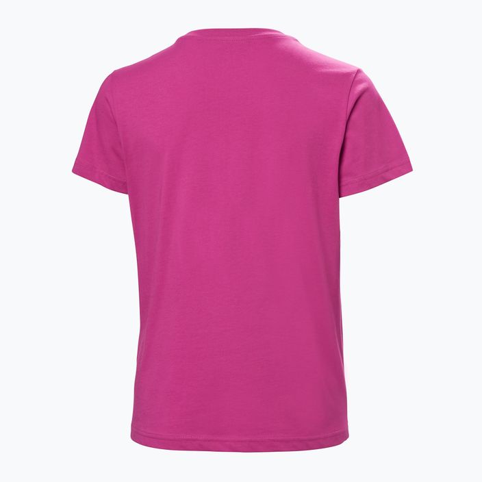 Tricou pentru femei Helly Hansen Logo 2.0 magenta 2.0 5