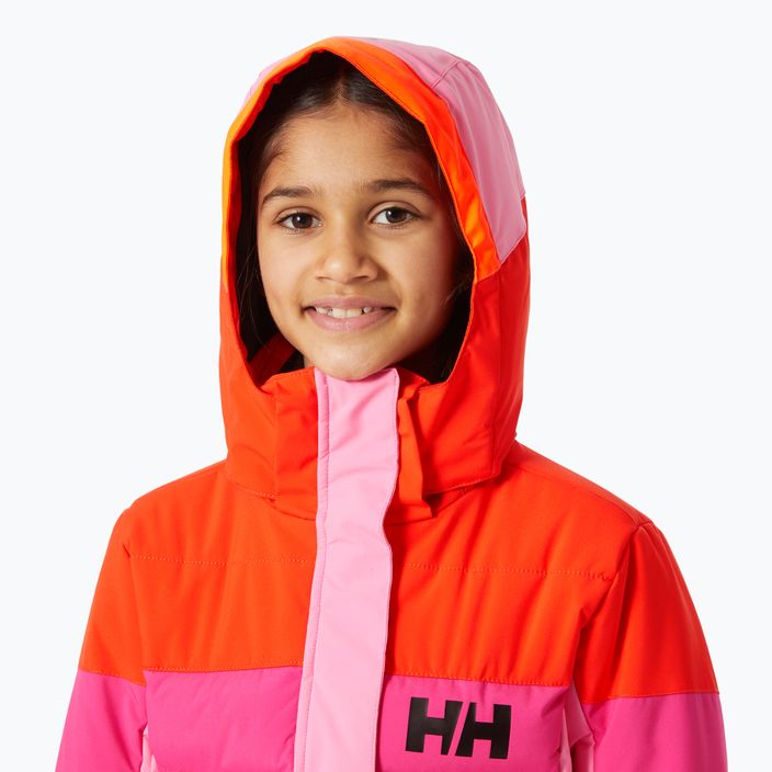 Geacă de schi pentru copii Helly Hansen Diamond sugar pink 3